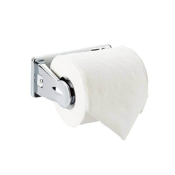 Chrome Single Toilet Paper Dispenser (Surface Mounted)