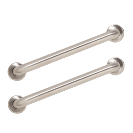 1-1/2” Dia. Snap Flange Concealed (Straight Grab Bars)